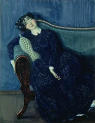 Mulher adormecida de azul, 1903